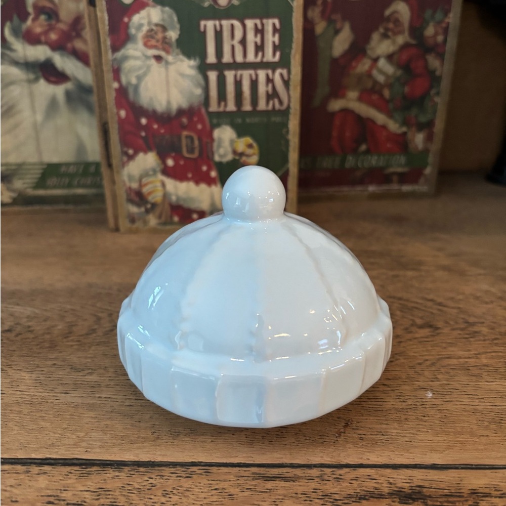 Rae Dunn Christmas Snow Hat Mug Topper
